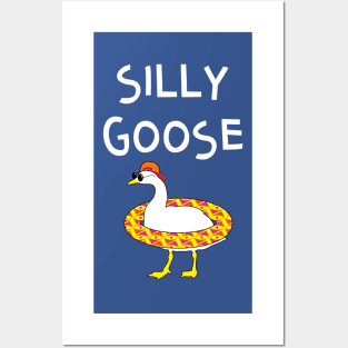 Silly Goose Funny Kids Sunglasses & Floatie Posters and Art